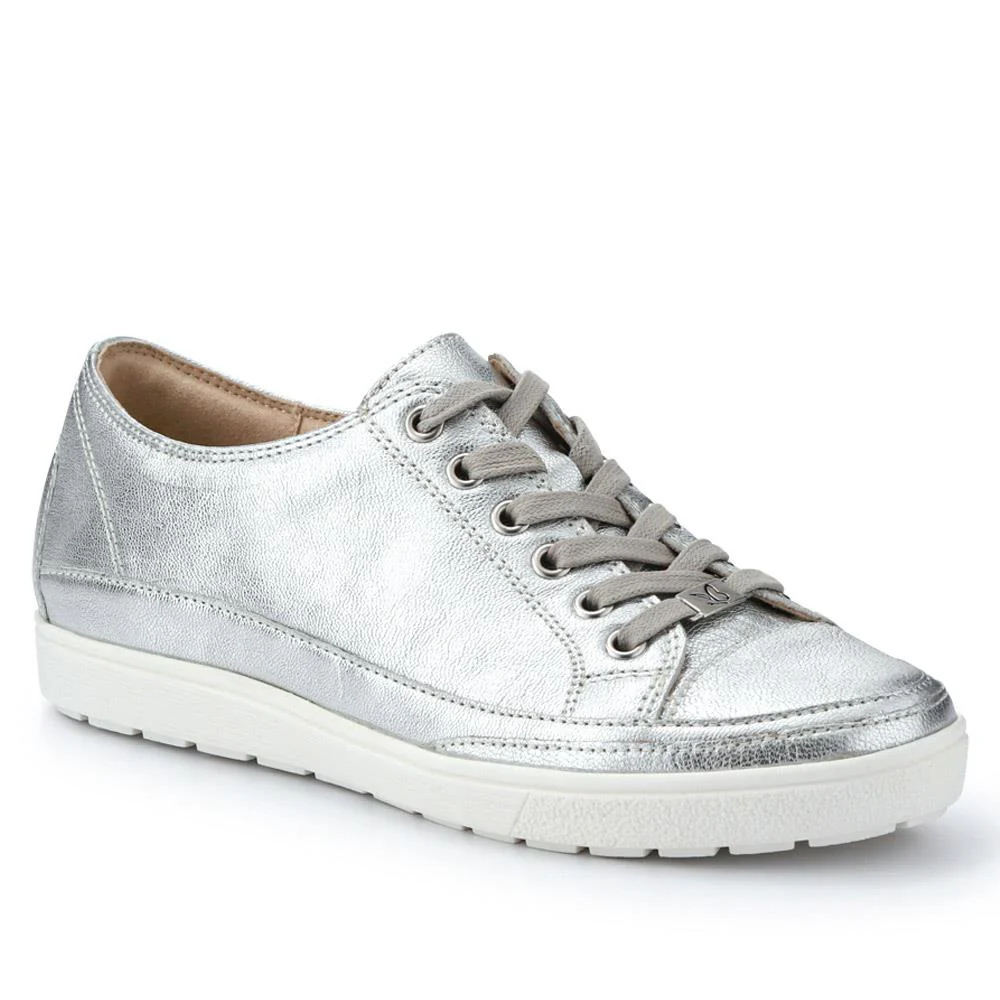 Chunky-Soled Leather Trainers - CAPRI41501 / 327 056