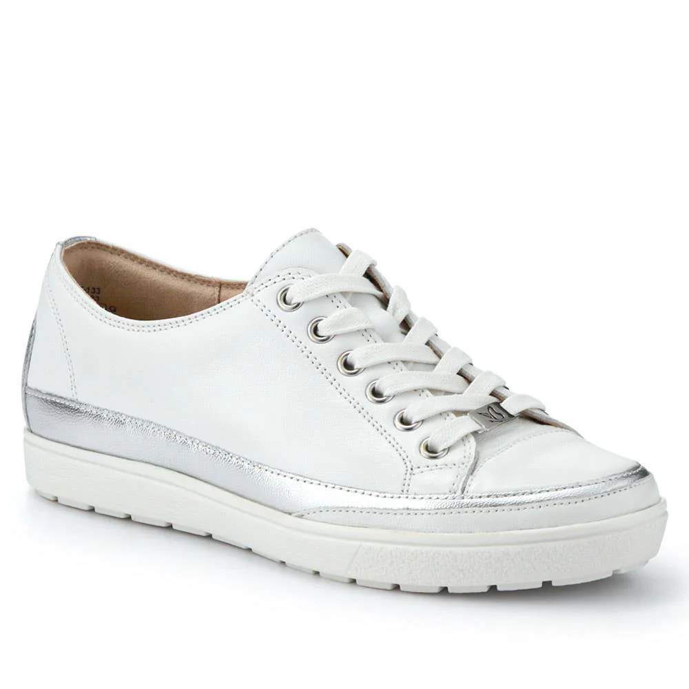 Chunky-Soled Leather Trainers - CAPRI41501 / 327 056 - Image 2