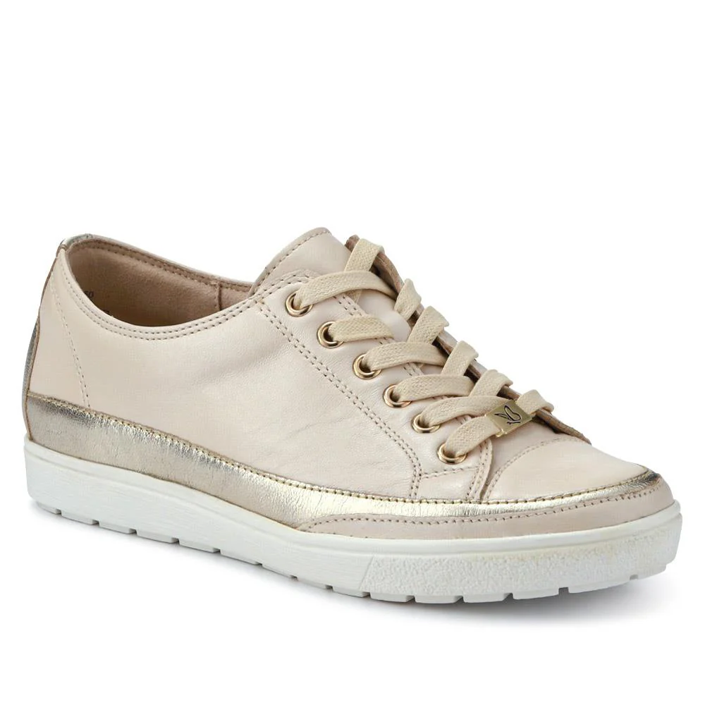 Chunky-Soled Leather Trainers - CAPRI41501 / 327 056 - Image 3