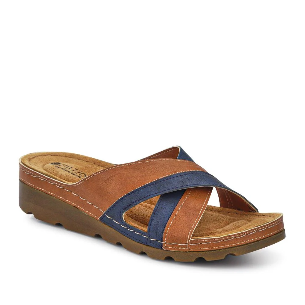 Crossover Mule Sandals - SERAY33007 / 320 090 - Image 2