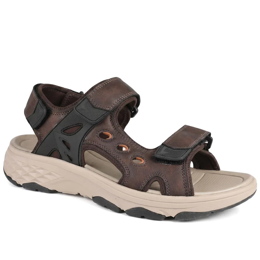 Cushioning Adjustable Fasten Sandals - XIAM43002 / 329 281