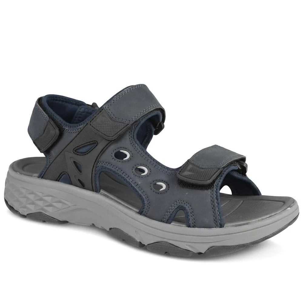 Cushioning Adjustable Fasten Sandals - XIAM43002 / 329 281 - Image 2