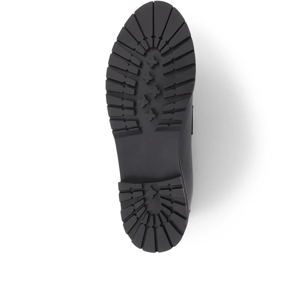 Darra2 Leather Loafers - DARRA2 / 325 352 - Black - Image 4