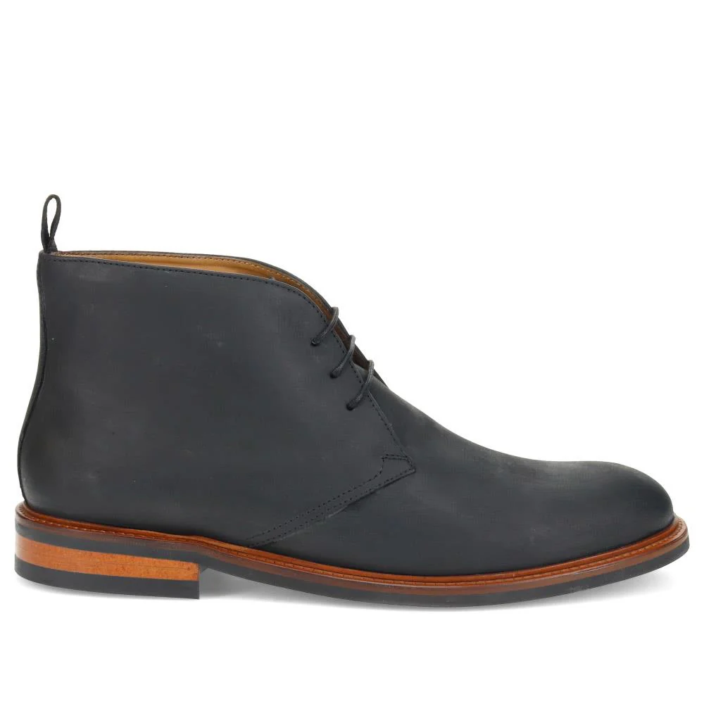 Driffield Leather Chukka Boots - DRIFFIELD / 322 608 - Black - Image 2