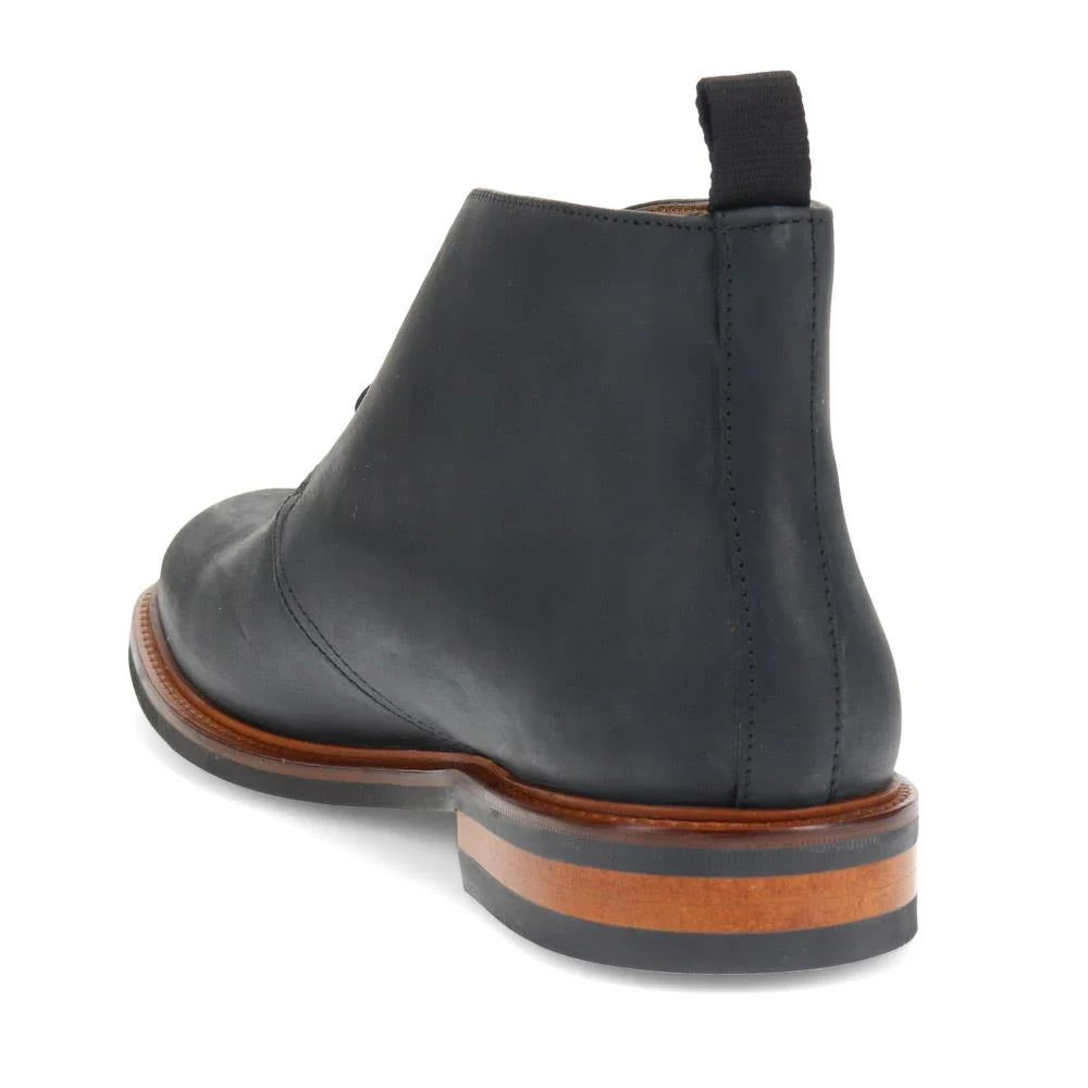 Driffield Leather Chukka Boots - DRIFFIELD / 322 608 - Black - Image 3