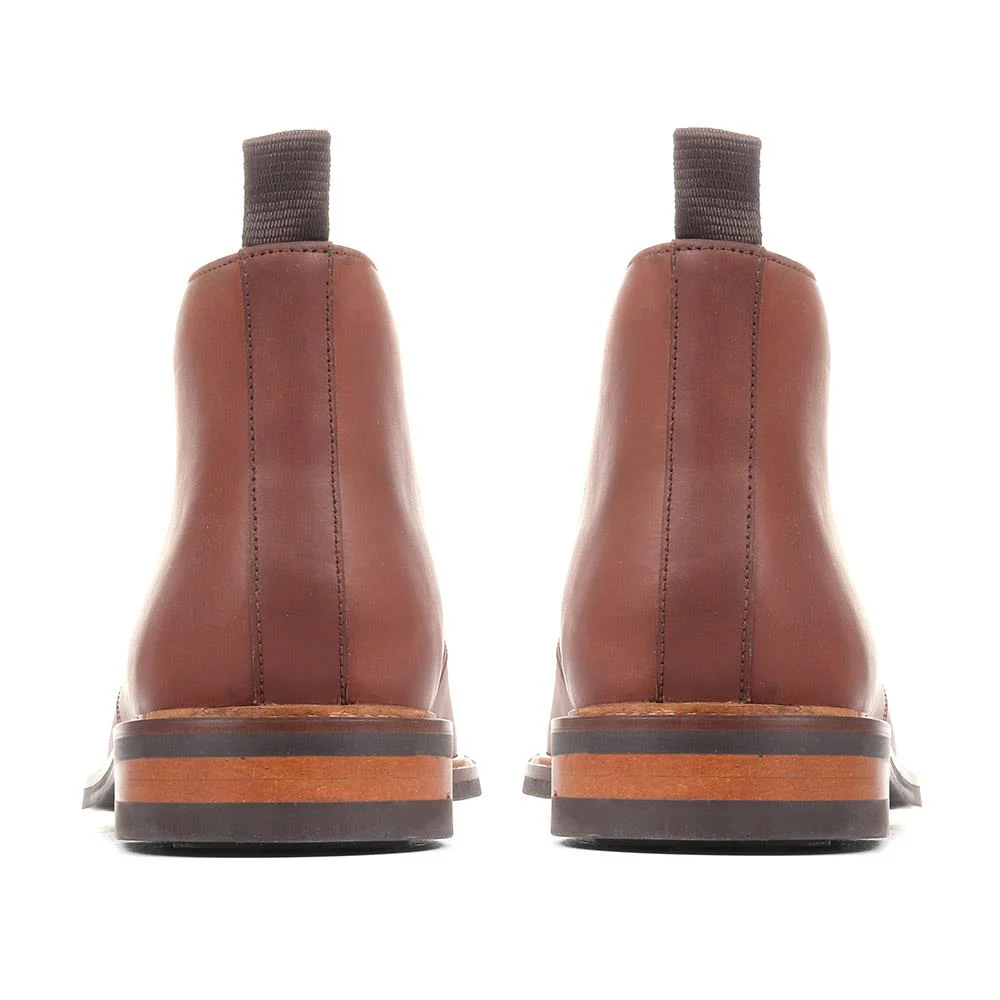 Driffield Leather Chukka Boots - DRIFFIELD / 322 608 - Tan - Image 3