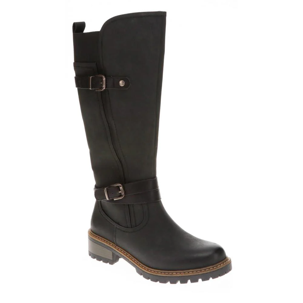 Dual-Buckle Long Boots - PINYI40005 / 326 150 - Image 2