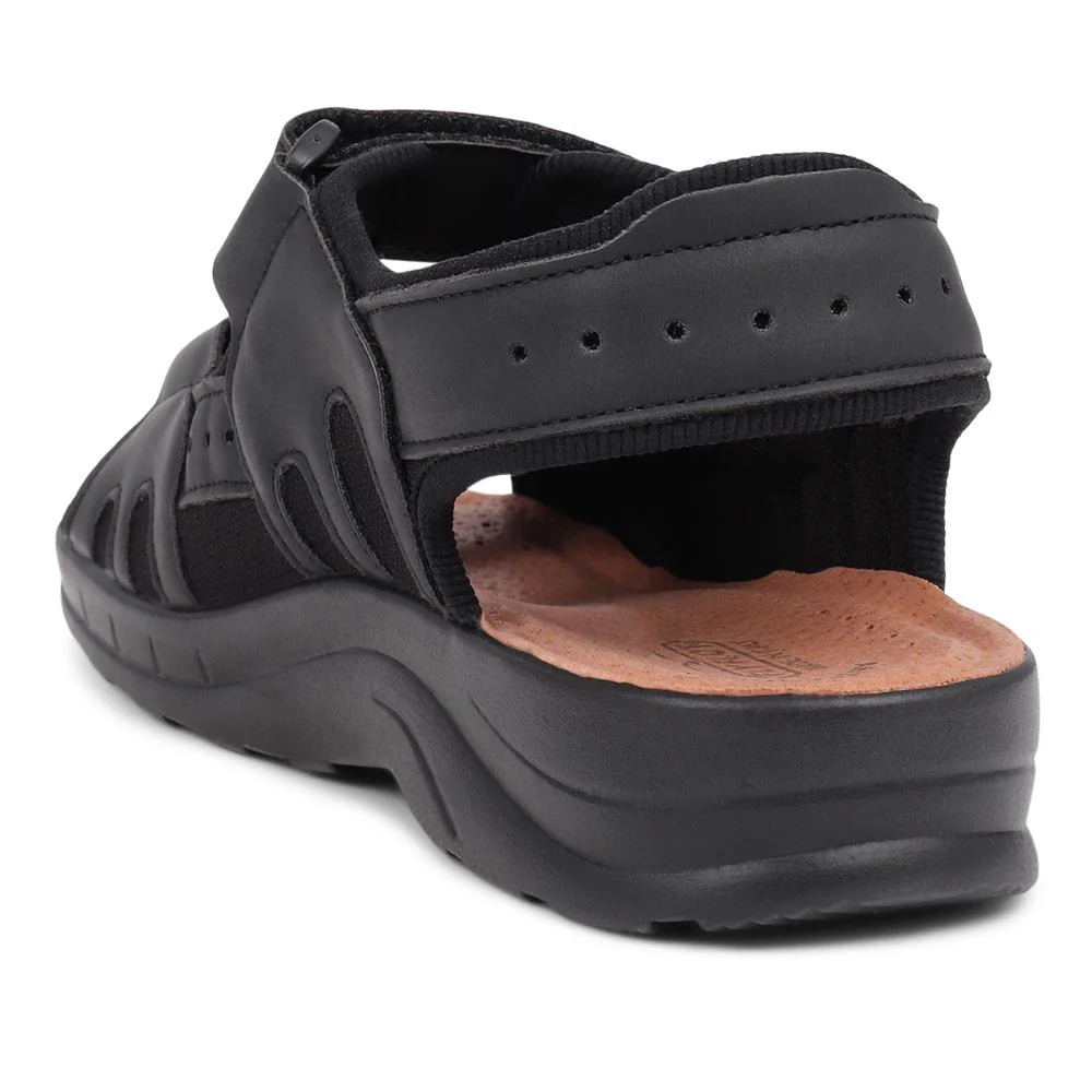 Fly Flot Dual Touch Fastening Sandals - FLY39099 / 324 767 - Black - Image 3