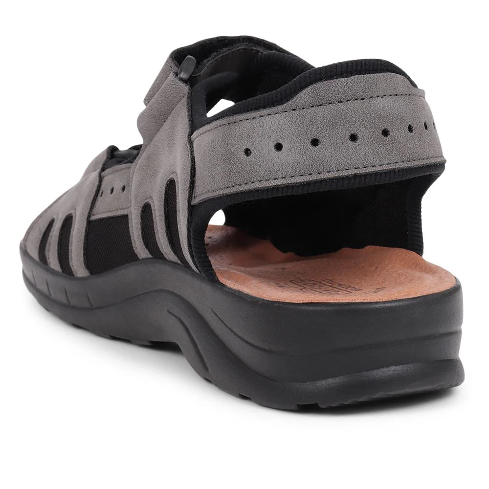 Fly Flot Dual Touch Fastening Sandals - FLY39099 / 324 767 - Grey - Image 3