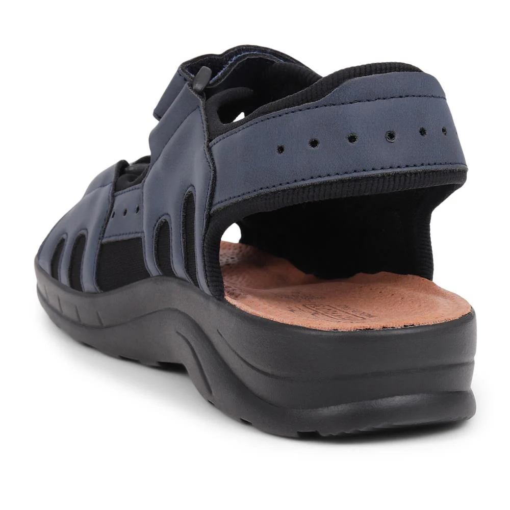 Fly Flot Dual Touch Fastening Sandals - FLY39099 / 324 767 - Navy - Image 3