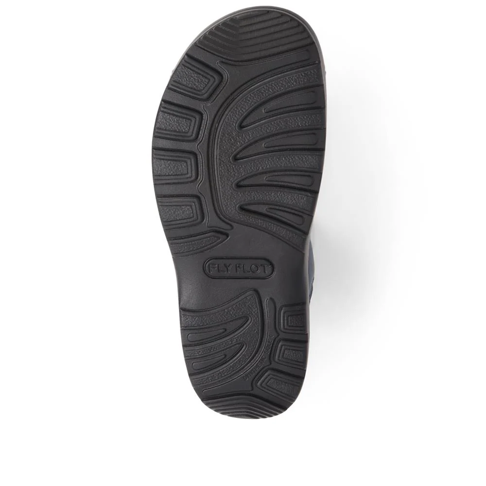 Fly Flot Dual Touch Fastening Sandals - FLY39099 / 324 767 - Navy - Image 4