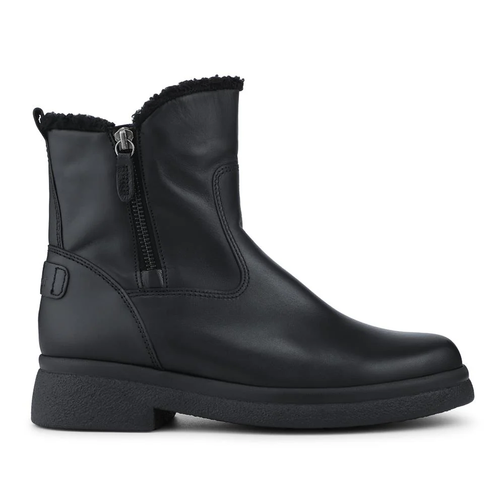 Duchess Gabor Wide Fit Leather Ankle Boots - GAB42521 / 327 886 - Black - Image 2