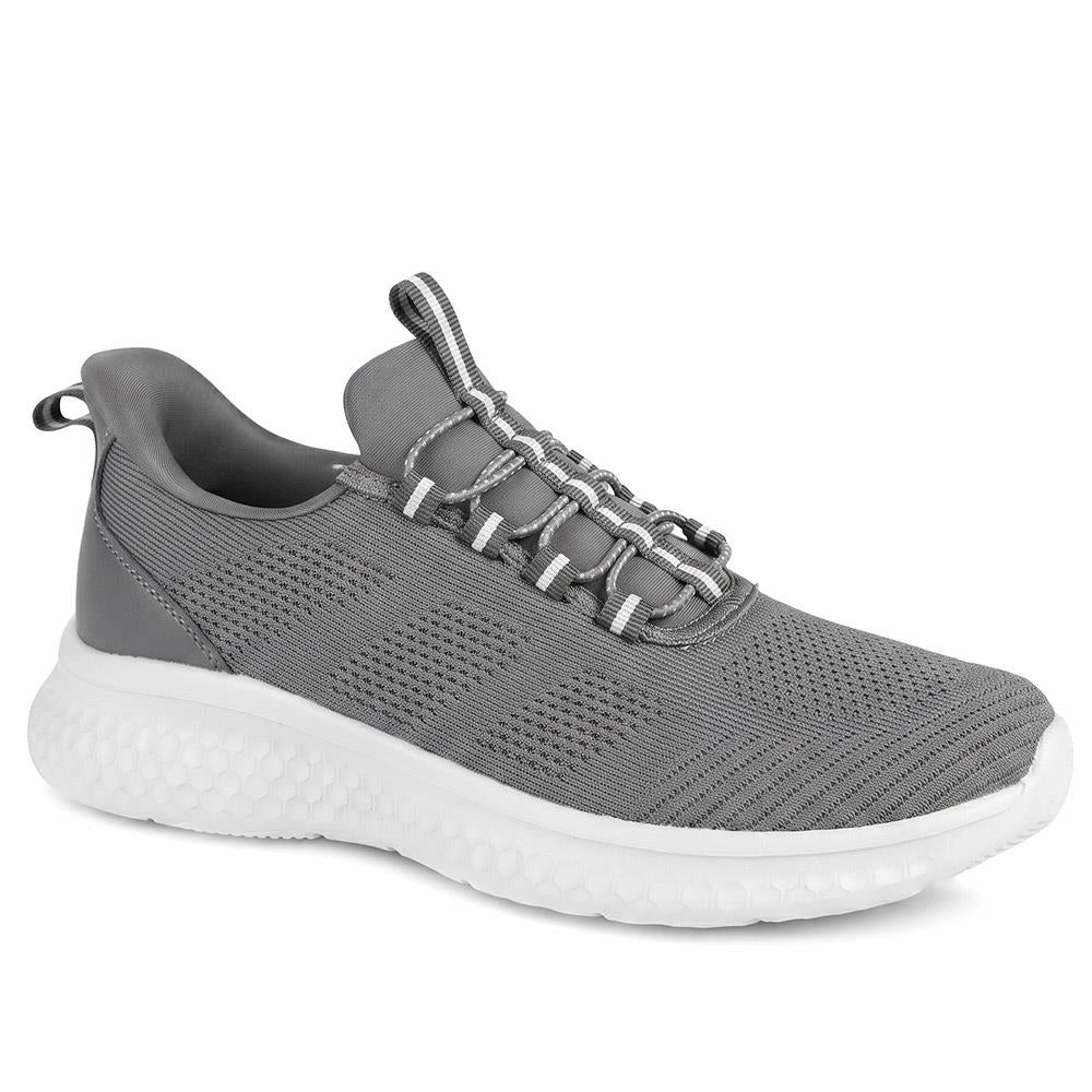 Easy Step In Lightweight Memory Foam Trainers - BRK44022 / 329 839 - Grey