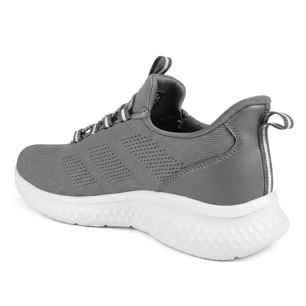 Easy Step In Lightweight Memory Foam Trainers - BRK44022 / 329 839 - Grey - Image 3