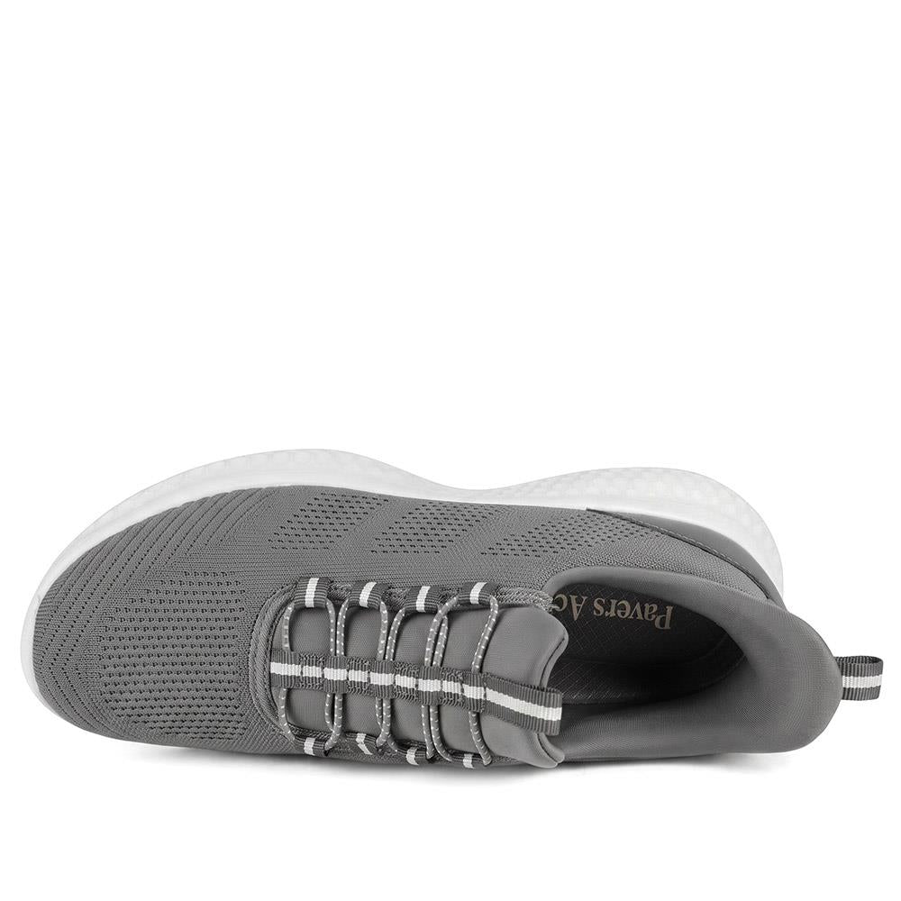 Easy Step In Lightweight Memory Foam Trainers - BRK44022 / 329 839 - Grey - Image 4