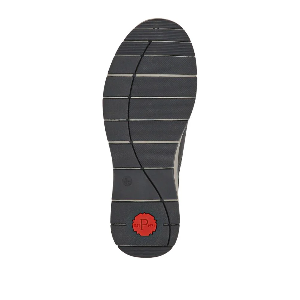 Easy Step In Wide Fit Bungee Laced Shoes - GANG41018 / 327 549 - Navy - Image 5