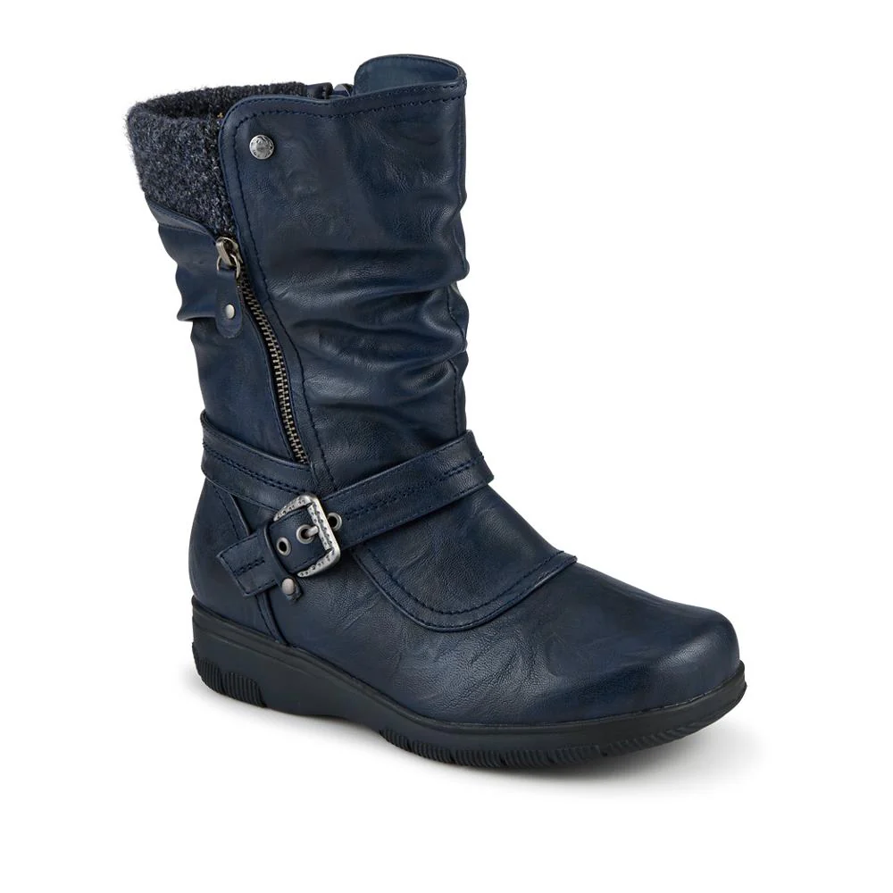 EasyFit Extra Wide Buckle Boots - KYLEIGH / 328 469