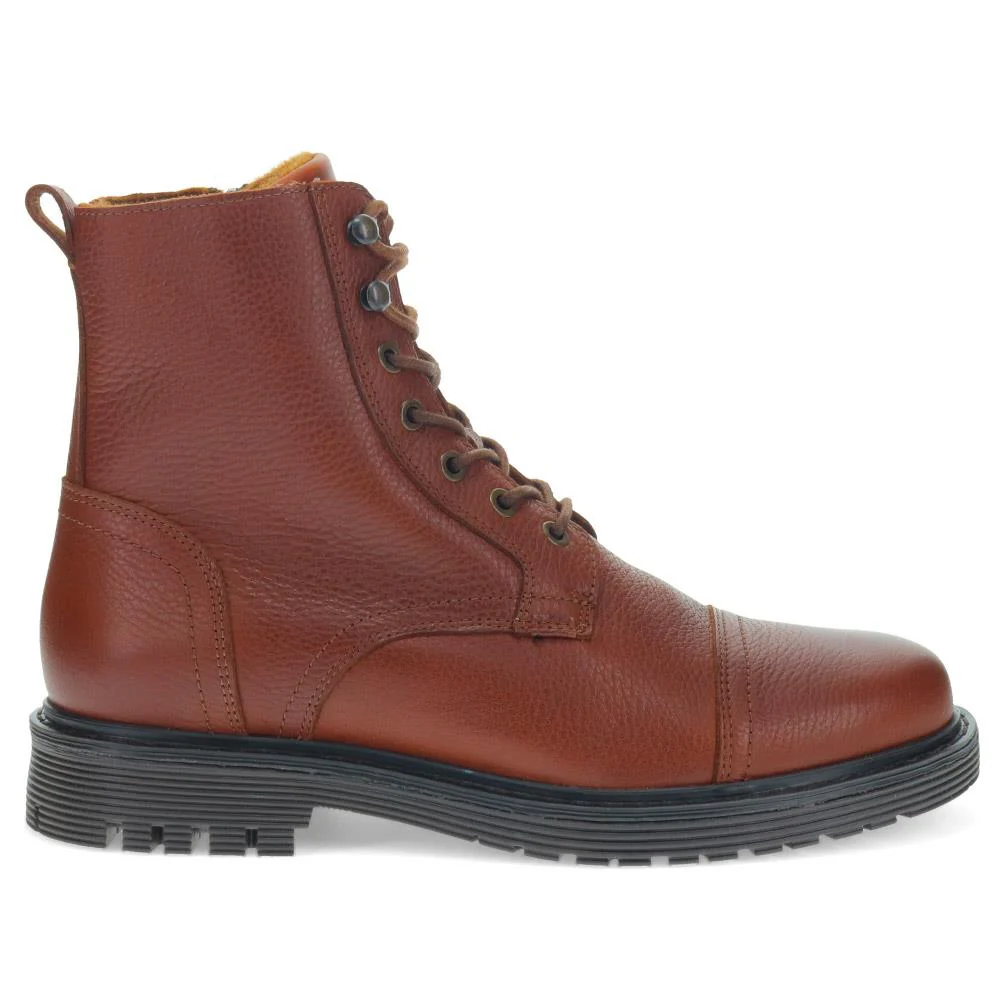 Embankment Leather Boots - EMBANKMENT / 326 259 - Brown Grain - Image 2