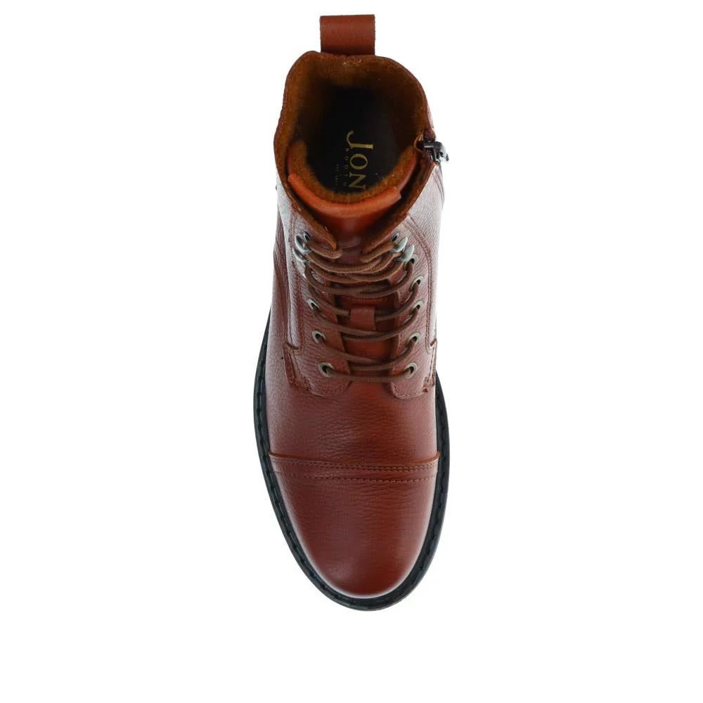 Embankment Leather Boots - EMBANKMENT / 326 259 - Brown Grain - Image 4