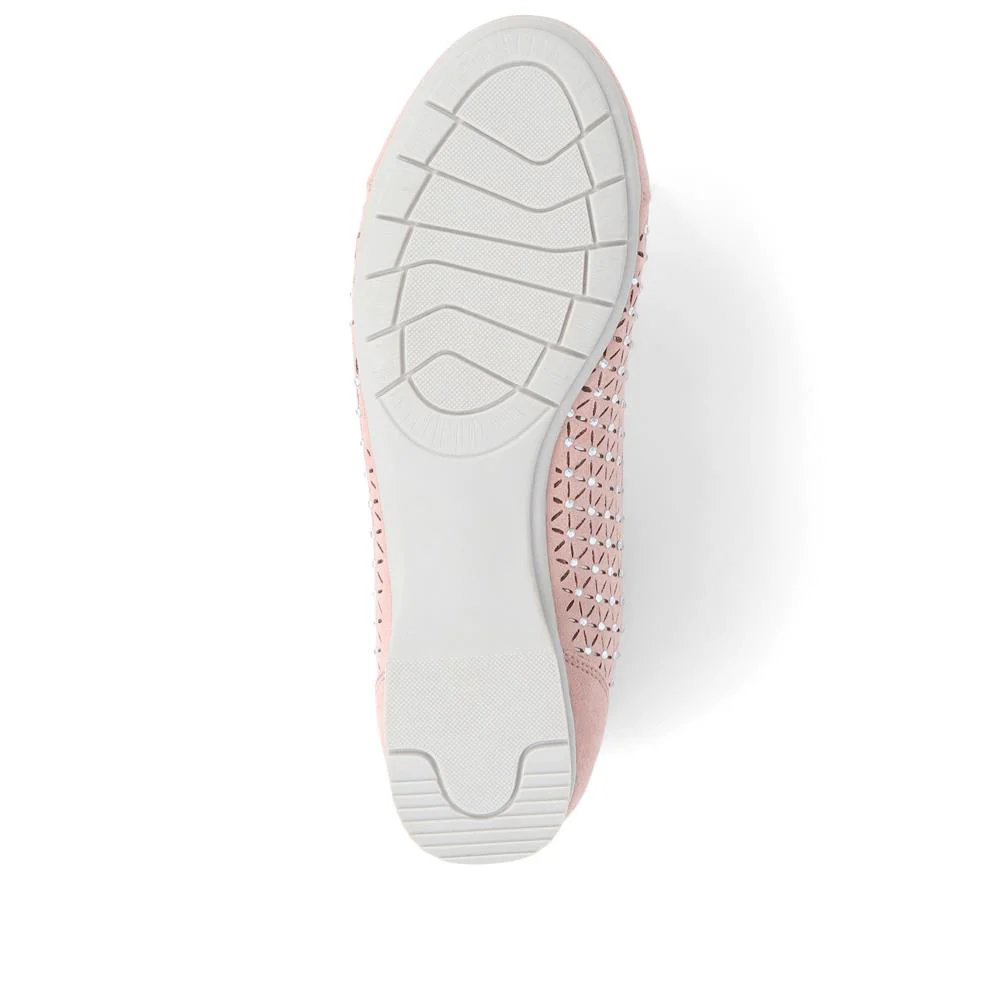 Embellished Pumps - JANSP39007 / 325 059 - Rose - Image 4
