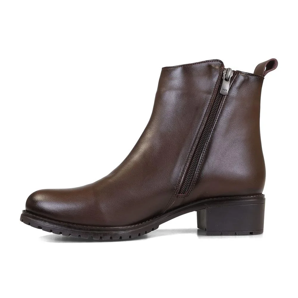 Essential Comfort Boots D Fit - SAGE - Sage / null - Brown Leather - Image 4