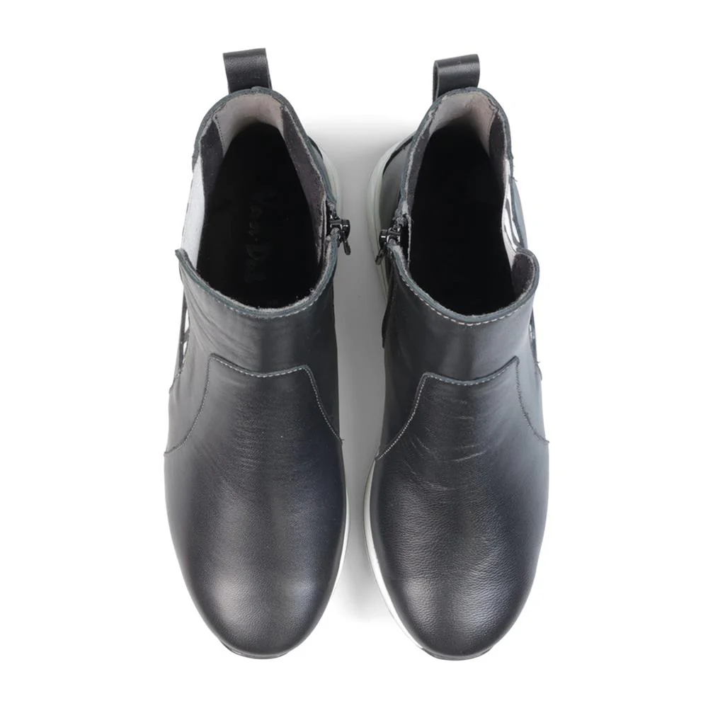 Essential Comfort Boots EE Fit - LENHAM - Lenham / null - Black Leather - Image 4