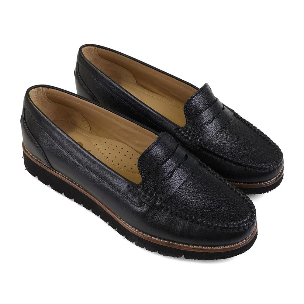 Essential Comfort Flats - ELOISE - Eloise / null - Black Leather
