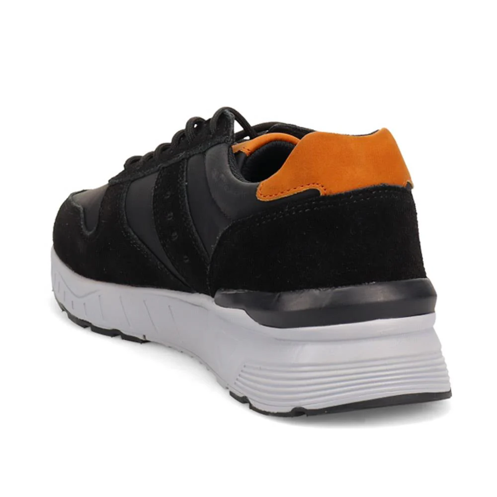 Extra-Wide Fit Casual Trainers  - RICHARD / 326 509 - Black - Image 3
