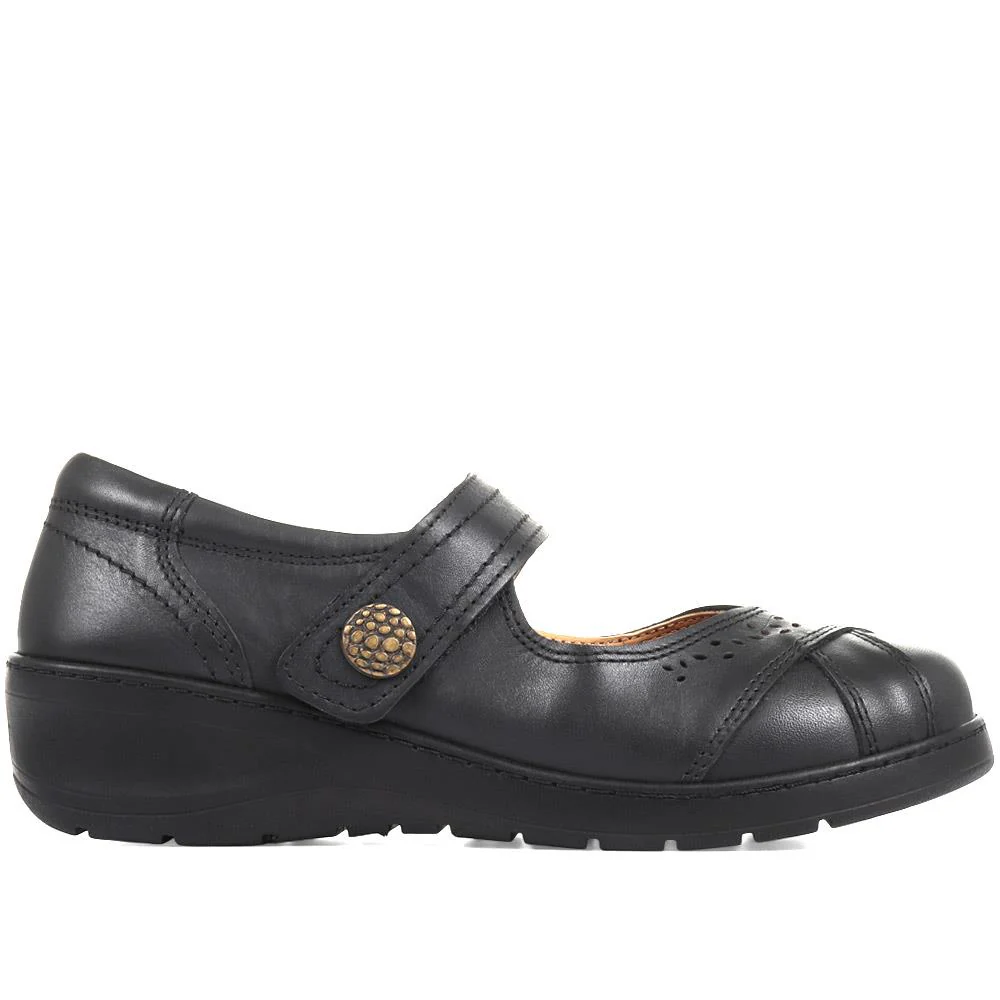 Extra Wide Fit Mary-Janes - CAITILIN / 320 190 - Black - Image 2