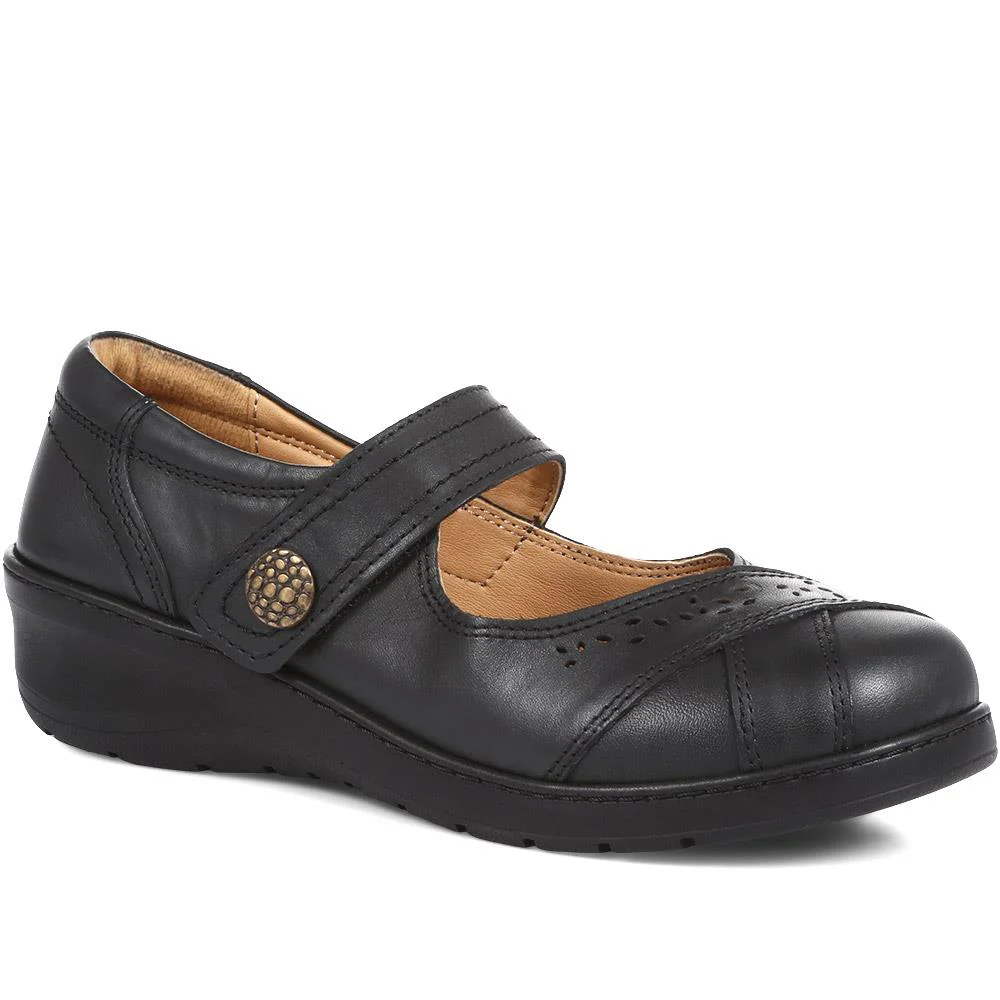 Extra Wide Fit Mary-Janes - CAITILIN / 320 190 - Black