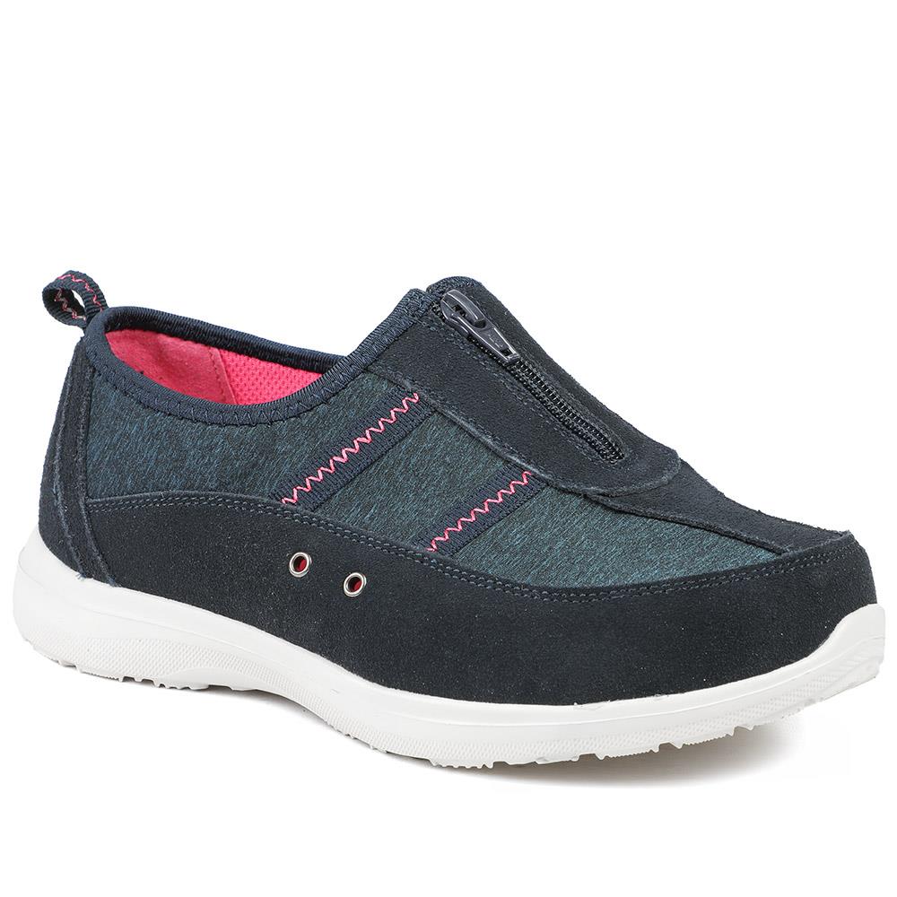 Extra-Wide Fit Memory Foam Trainers - ELANA / 324 089 - Image 3