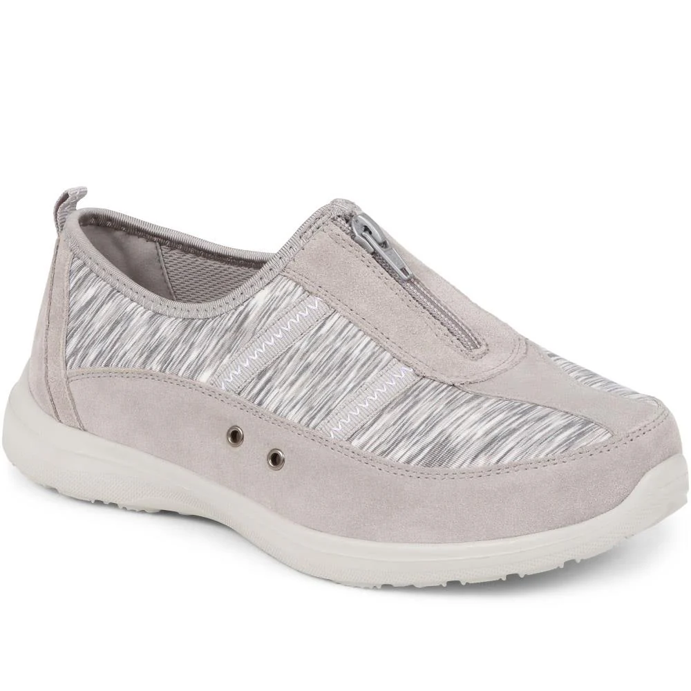 Extra-Wide Fit Memory Foam Trainers - ELANA / 324 089 - Image 4