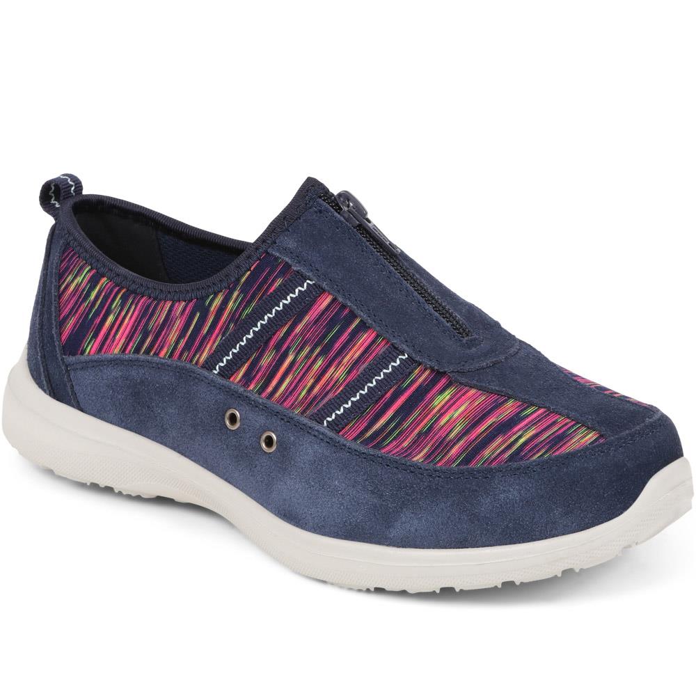 Extra-Wide Fit Memory Foam Trainers - ELANA / 324 089 - Image 5