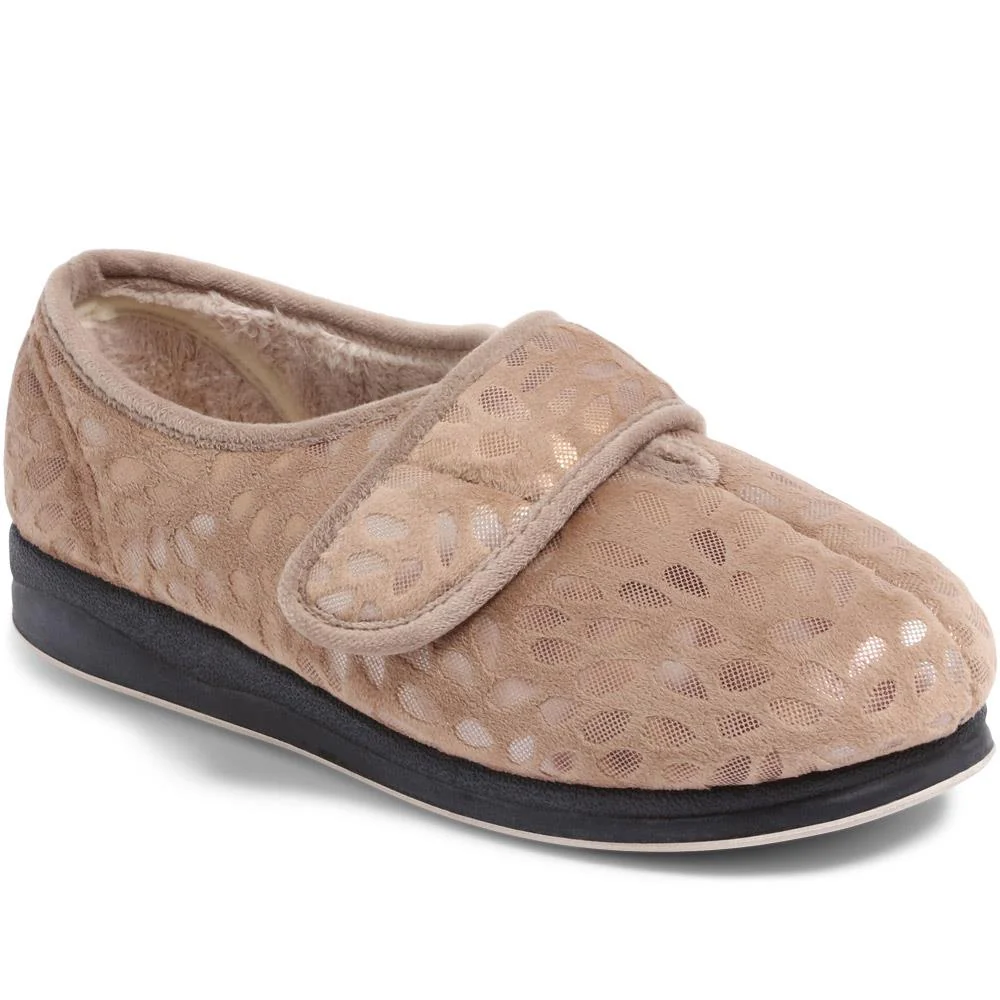 Extra-Wide Fit Slippers - AMINA / 323 506 - Image 2