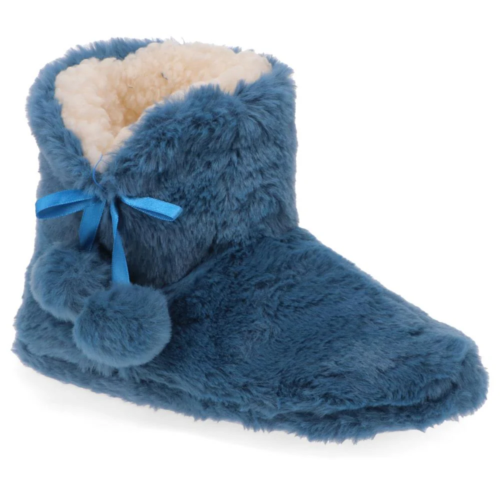 Faux-Fur Slipper Booties - GALOP40005 / 326 025 - Image 2