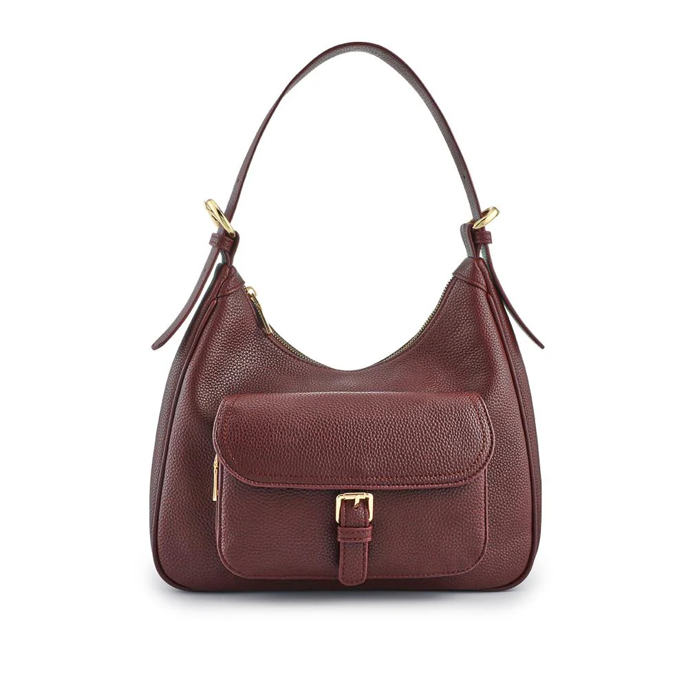 Faux-Leather Shoulder Bag - RIM42001 / 328 369 - Image 2