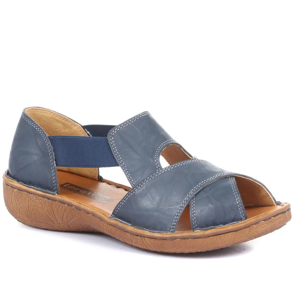 Flat Sandals - HAK33015 / 319 895 - Navy