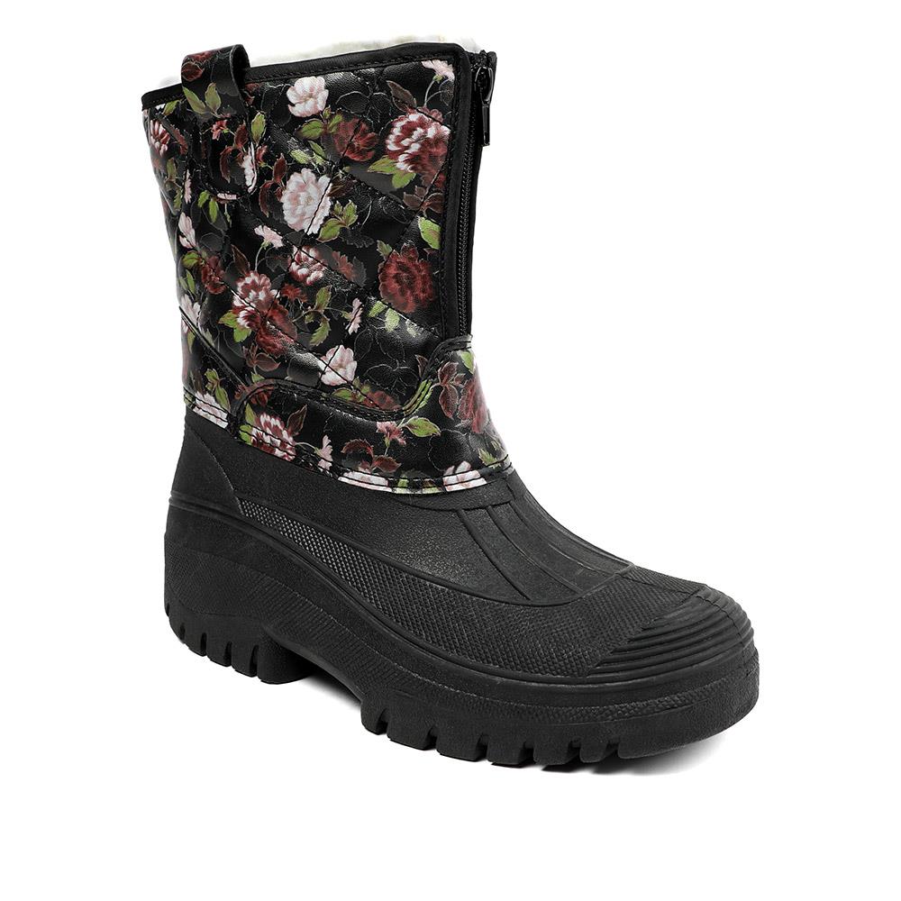 Fleece-Lined Snow Boots - SHINN40001 / 326 402