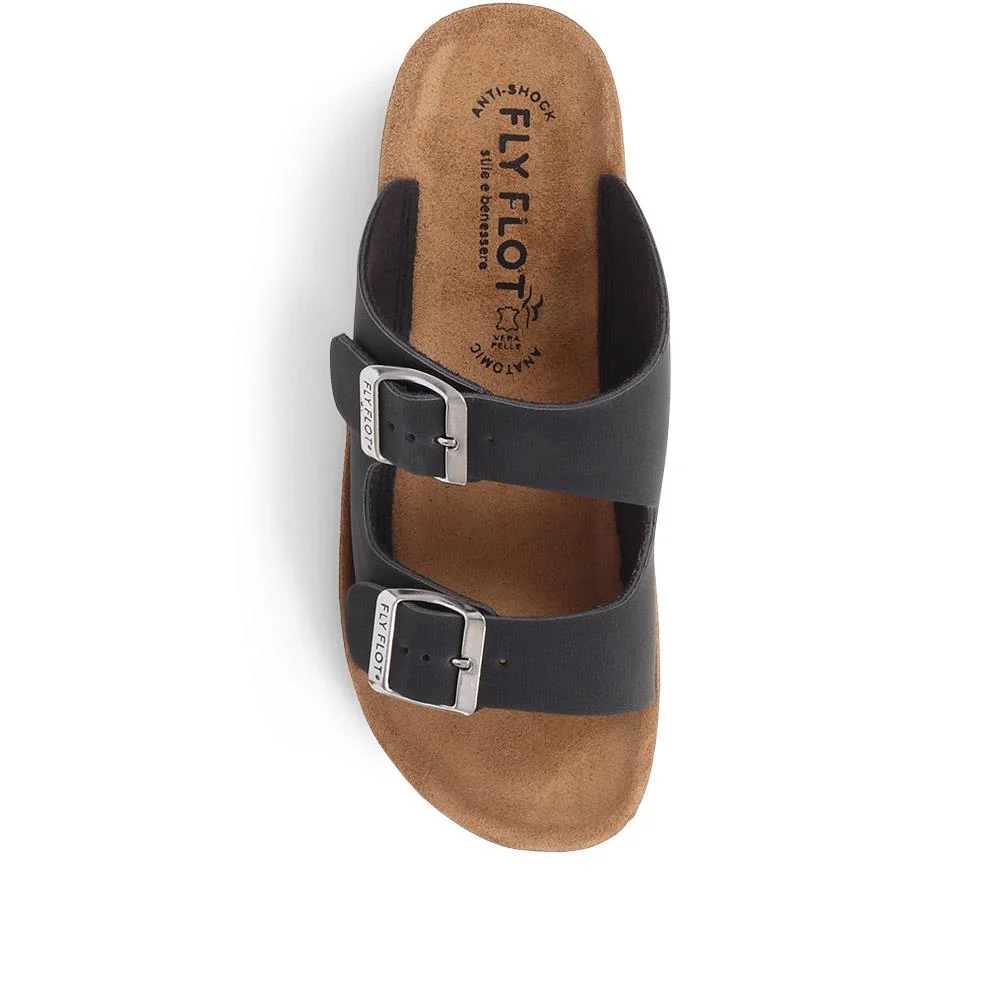 Fly Flot Dual Strap Sliders - FLY37047 / 323 227 - Black - Image 4