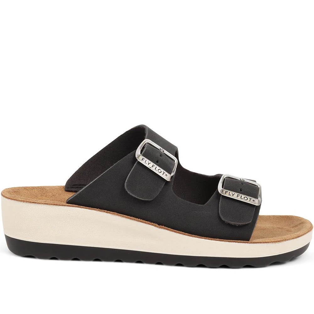 Fly Flot Dual Strap Sliders - FLY37047 / 323 227 - Black - Image 6