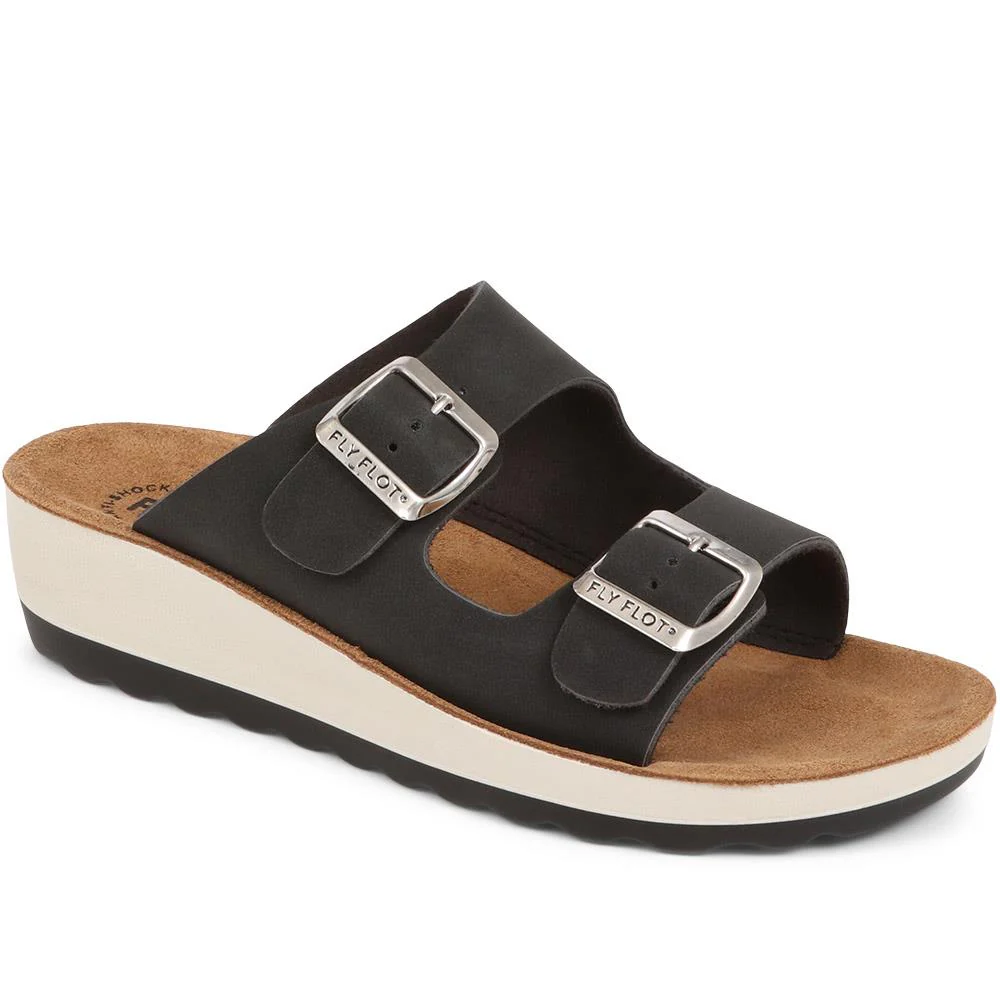 Fly Flot Dual Strap Sliders - FLY37047 / 323 227 - Black