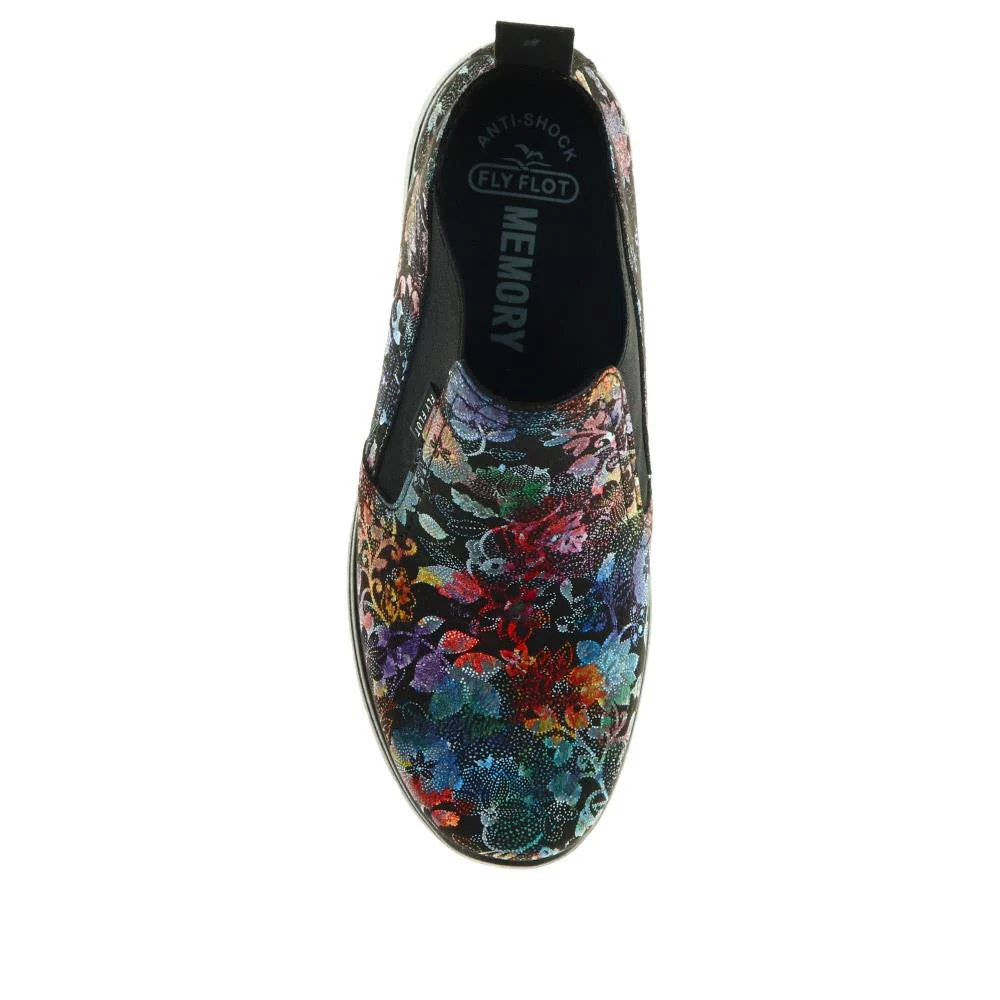 Fly Flot Floral Stretch Fit Shoes - FLY40047 / 325 707 - Floral - Image 4