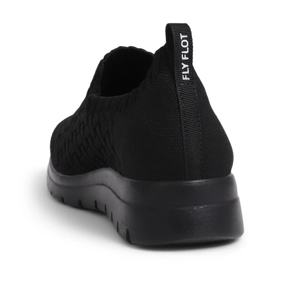 Fly Flot Slip-On Trainers  - FLY39101 / 324 801 - Black - Image 3