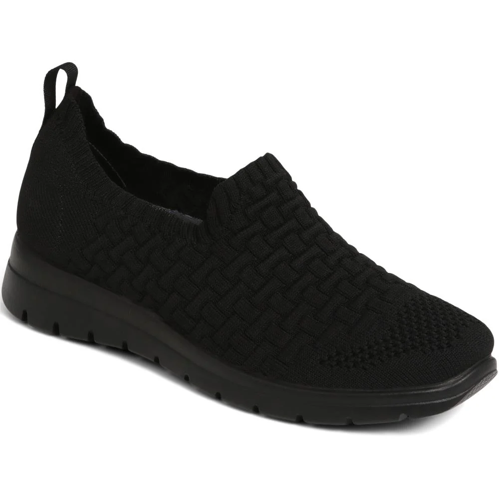 Fly Flot Slip-On Trainers  - FLY39101 / 324 801 - Black