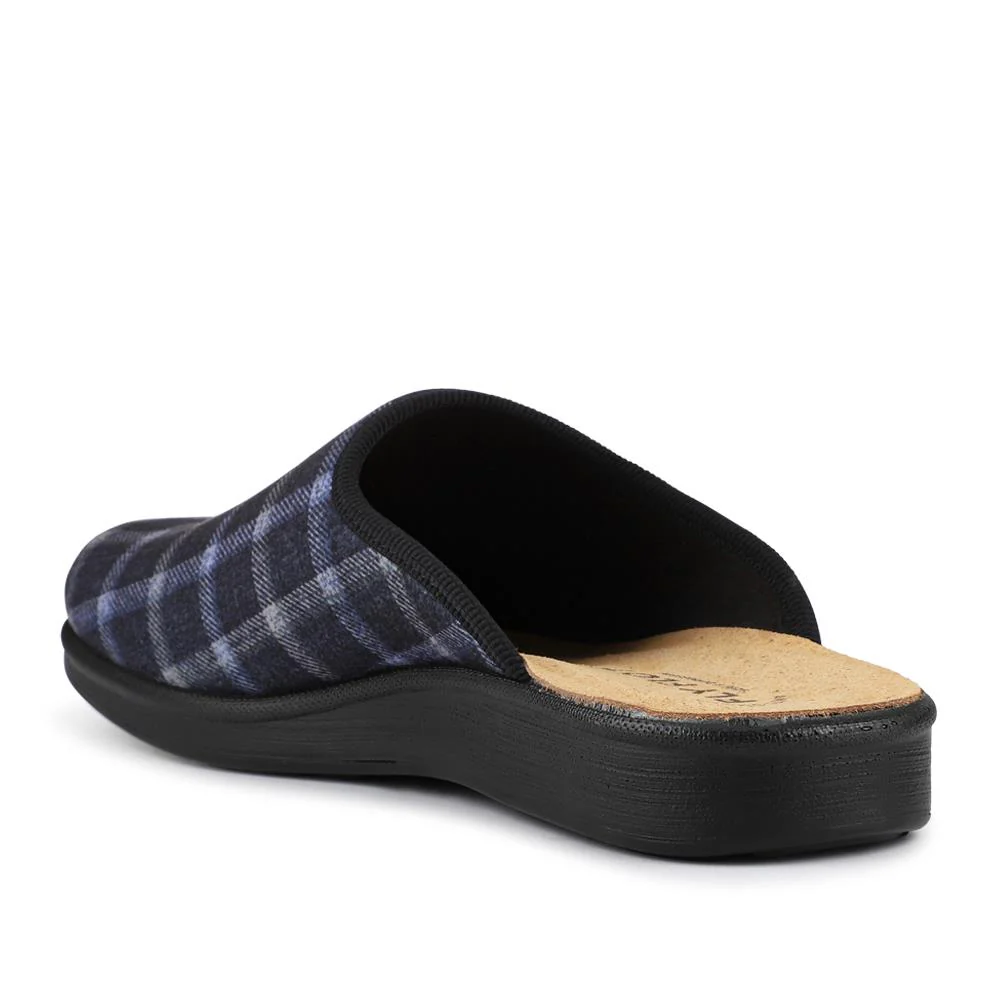 Fly Flot Shock Absorbing Mule Slippers - FLY42000 / 327 686 - Blue Multi - Image 3