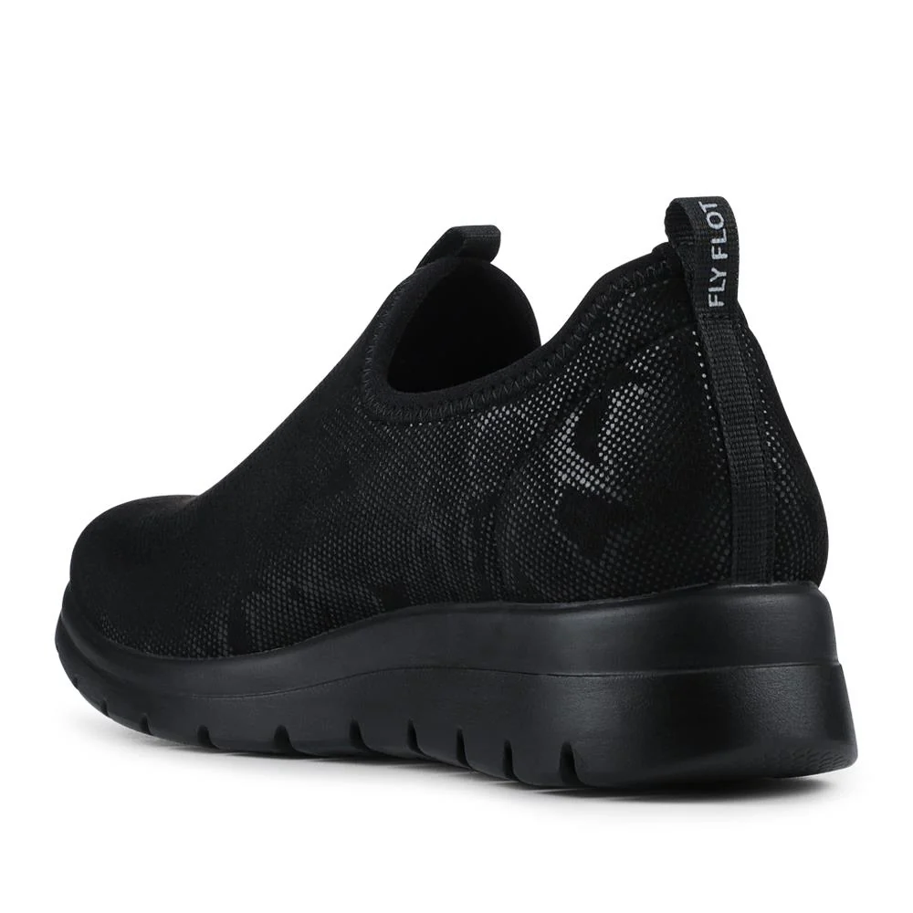 Fly Flot Stretch Fit Slip- On Shoes - FLY42023 / 327 685 - Black - Image 2