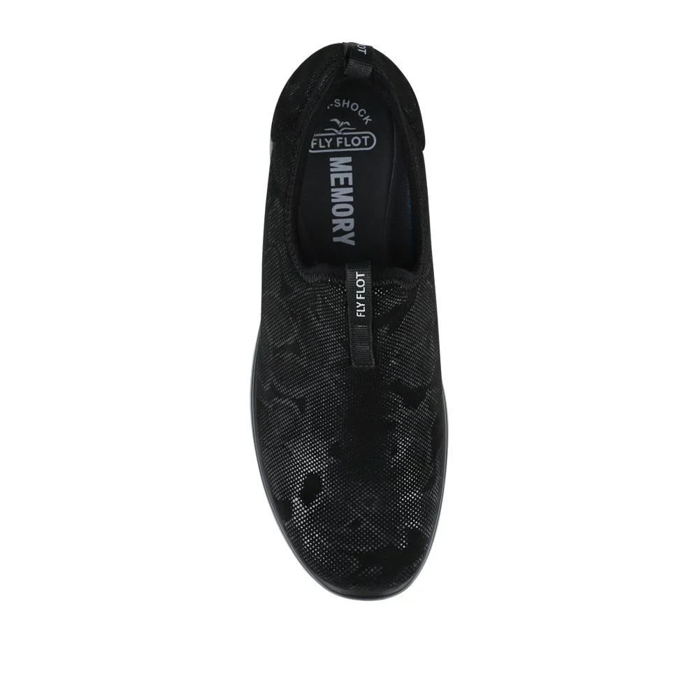 Fly Flot Stretch Fit Slip- On Shoes - FLY42023 / 327 685 - Black - Image 4