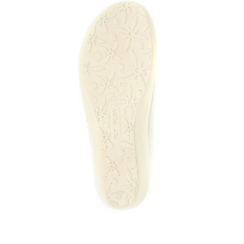 Fly Flot Anatomic Clogs - FLY25030 / 309 914 - Light Grey - Image 5