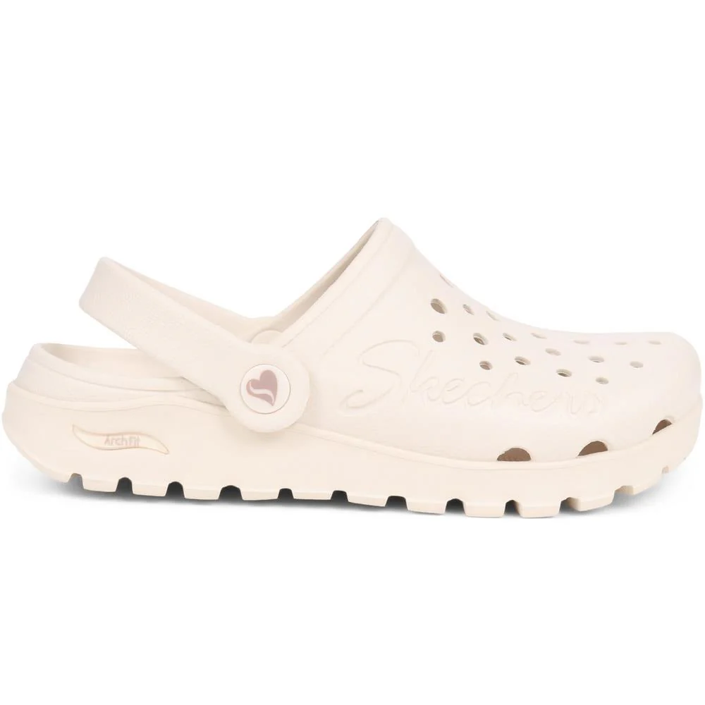 Foamies: Skechers Arch Fit Footsteps - Pure Joy - SKE39125 / 325 459 - Off White - Image 2