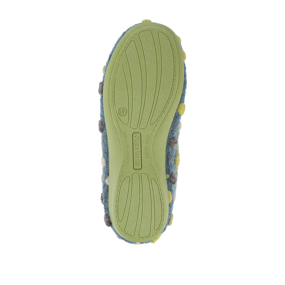 Full Slippers - FEVI28002 / 312 971 - Green Multi - Image 6
